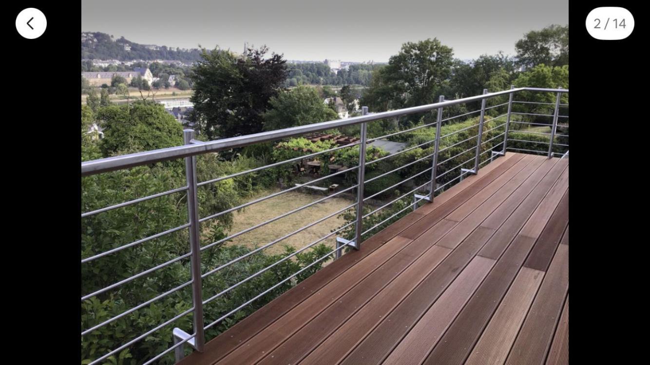 Aussichtszimmer Mit Modernem Glasbad Und Balkon 코블렌츠 외부 사진